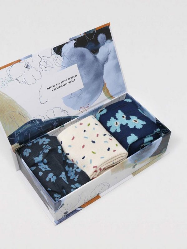 Thought Lilah Bamboo Bikini Brief & Socks Gift Box