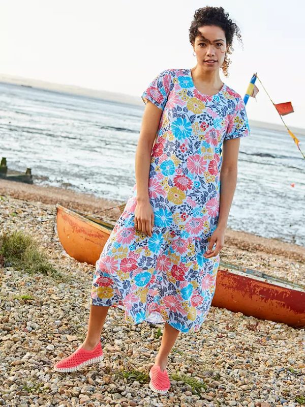 Mistral Flower Power Linen Dress