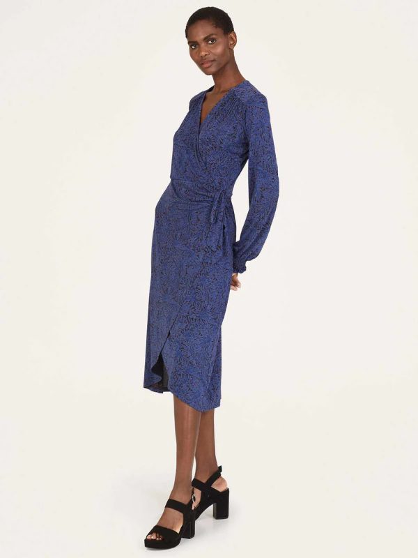 Thought Adoette Printed Wrap Dress