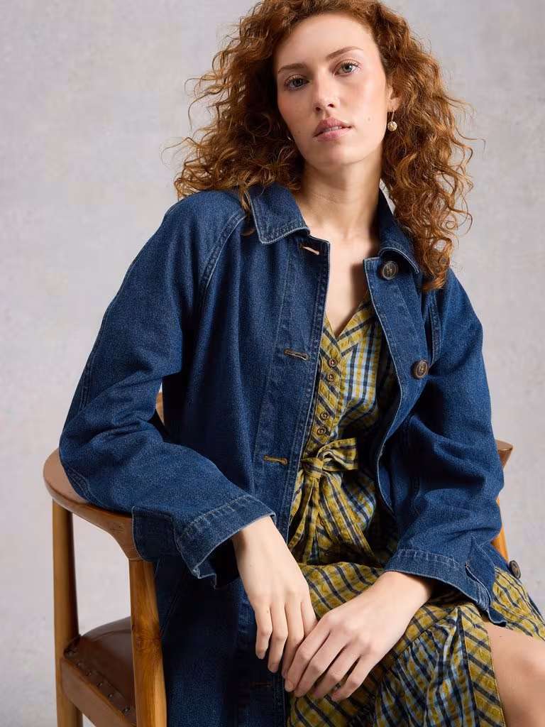 White Stuff Oakleigh Denim Coat - Image 4