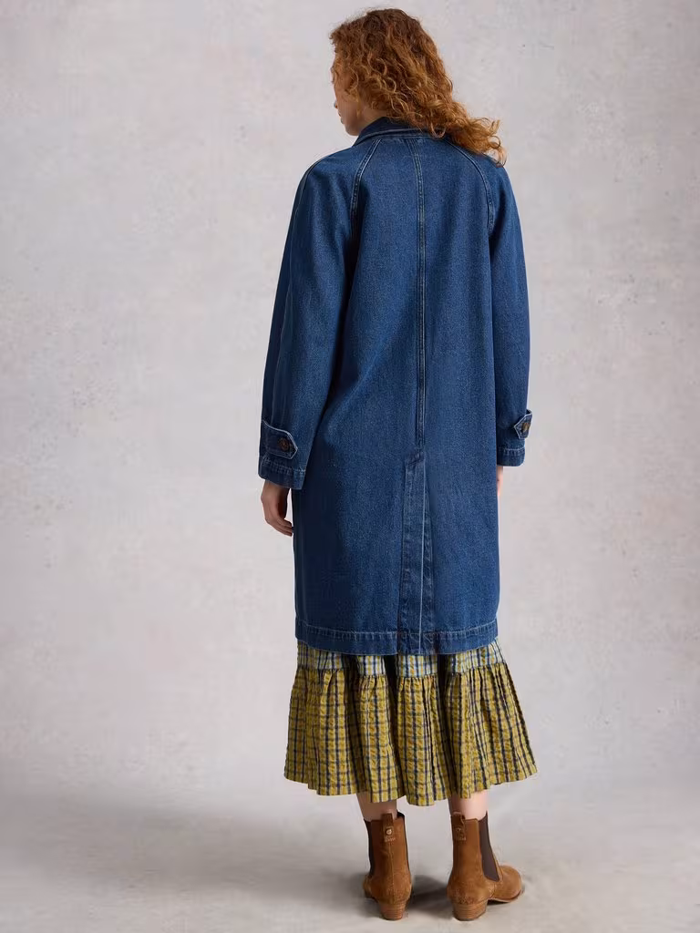 White Stuff Oakleigh Denim Coat - Image 3