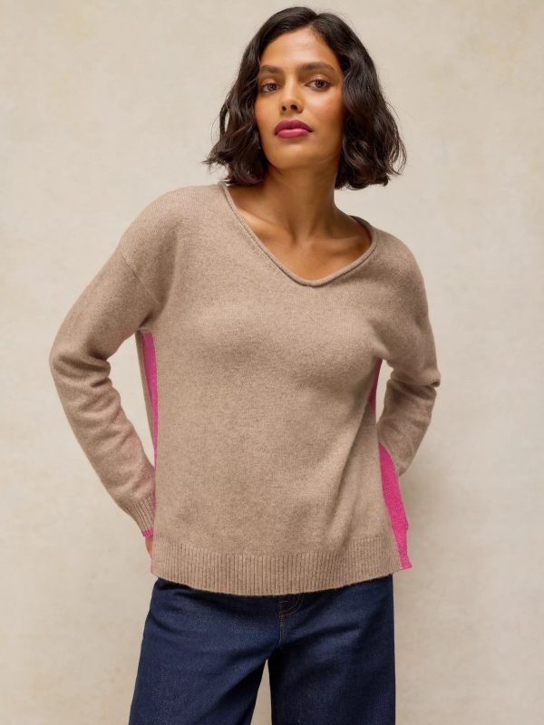 White Stuff Sansa V Neck Jumper