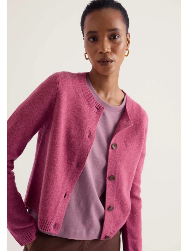 Seasalt Tern Tide Cardigan - Rosa